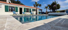 Villa avec piscine Vue mer plage à 300 m en été